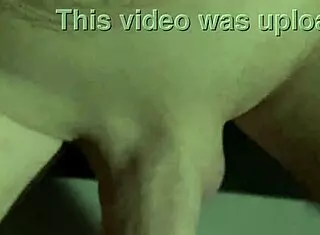 She explores her newly trimmed pussy solo with a monster cock close up.