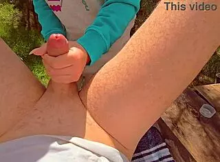 forbidden pegging pleasure with cum-filled panties