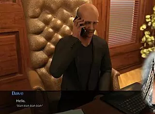 Sexy Secretary's Huge Boobs Tease in The Office