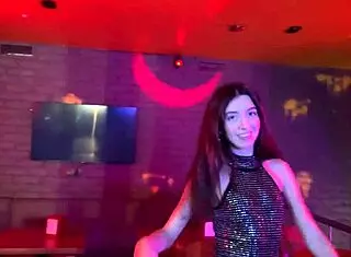 picked up in nightclub for wild bondage creampie