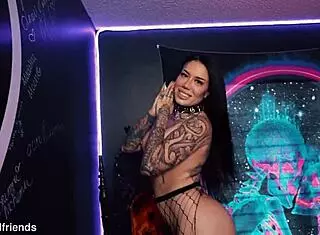 lacey jayne's getting dicked down hard, loving that big cock domination in lingerie