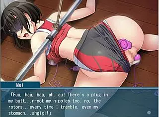 I am training this cosplay girl in bondage and masturbation. She'll do anything if I go out with her. Part 3.