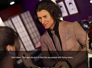 kate 28 as the sexy secretary in anime.