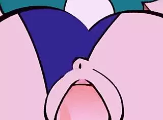 vertical hmv pink minus 8 with ass cartoon