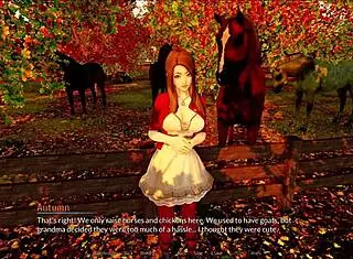 Exploring the harem hotel in this game update