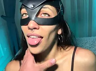 She begged for my dick and I filled her pussy and mouth