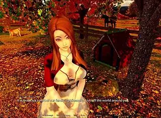 Exploring the harem hotel in this game update