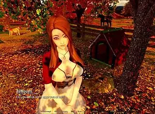 Exploring the harem hotel in this game update