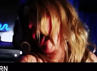 Blonde Milf with Big Tits Banged in British Pub