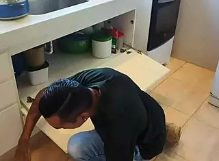 Pregnant Wife Cheats with Plumber, Lets Him FINISH Inside!