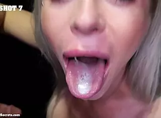 Jesus Christ, Bambi, you are a cum fiend at the gloryhole!