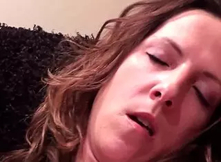 Watch me tap out during intense solo session with toy