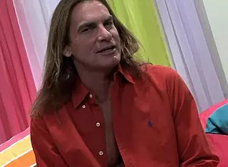 fucking in fishnet stockings with a monster cock