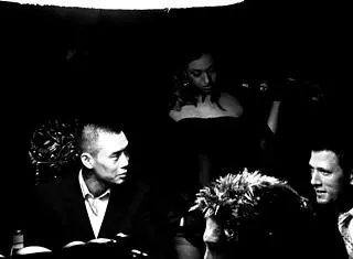 slutty blonde michelle tohrne in fishnets and heels gets anal in doggy