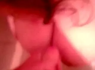 this hot bbw is sucking cock in the bathtub and getting cum on her boobs