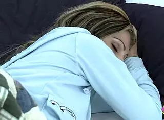 Sexy lesbians share steamy pussy licking after cafe coffee