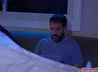 Elias Cash Bangs Stepmom Rachel Cavalli While DMighty Dee Comforts Lesbian Stepmom Sadie Summers.