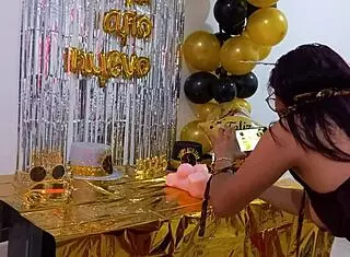 Hot Stepsister Celebrates Birthday With Doll And Advice