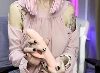 Trying New Santa's Gift for My Pussy