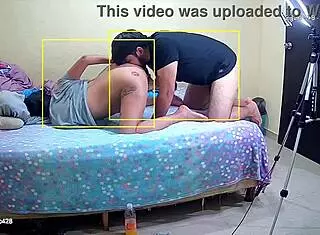 Pongo c�mara oculta y grabo a mi esposa con el vecino parte 4