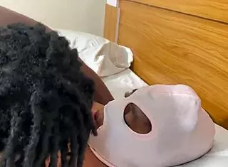 thick african ebony lesbians worship ass with strapon