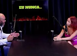 bruna ferrari's mom and dad support her as she fucks three guys, answers never have i ever, and decides to suck or sit 😏