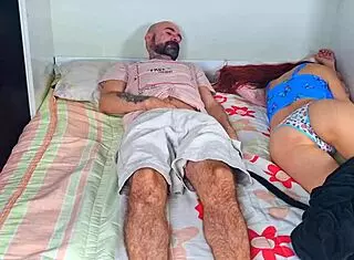 my stepfather made an unexpected nighttime visit to my room with big cock