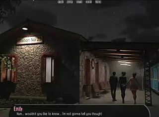 Cute Curvy Girl In Halfway House