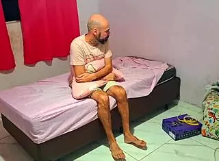 my stepfather made an unexpected nighttime visit to my room with big cock