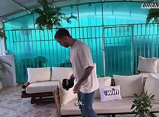 Andrea Castro, horny redhead photographer, craves big tits action! - Brian Evansx