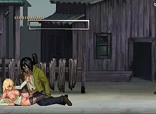 blonde gets banged in anal gangbang part 2