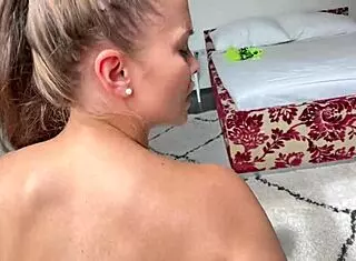 busty teen's first casting with pov sex