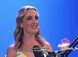 Australian Blonde Babe Charlie Forde In Solo Scene