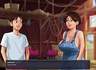 i'm playing summertime saga 208 and it's so erotic