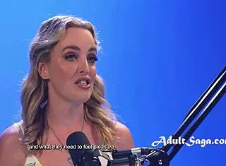 Australian Blonde Babe Charlie Forde In Solo Scene