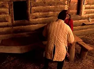 Whore Takes It Deep in Barn Anal Scene  