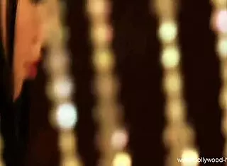 Teasing Nude Brunette Indian Dancer in Erotic Moment