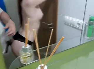 i feel so connected having sex with my 18 year old niece in the bathroom, her tight body against mine