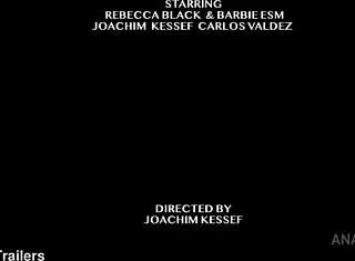 Barbie Esm and Rebecca Black in Anal Creampie Scene