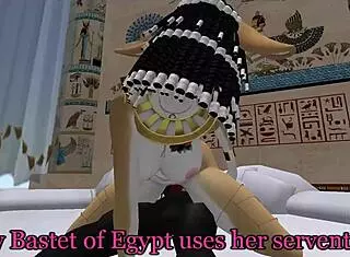 Training a furry slave for wild action, wanna see? 😈