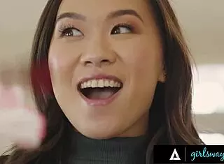 naughty milf serene siren tries multiple sex toys on petite stepbae kimmy kimm, what do you think?