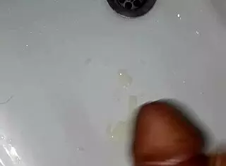 Intense Solo Masturbation Session Ends with Explosive Cum Release