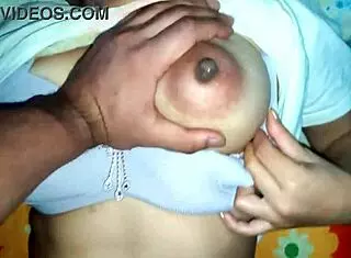 nepali girl in missionary position with her husband at home