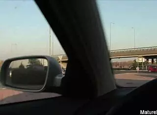 the mature slut granny sucks and fucks with her big tits and pussy in hardcore action