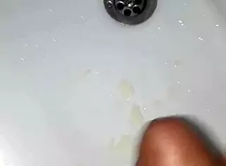 Intense Solo Masturbation Session Ends with Explosive Cum Release