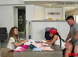 mylfex ladies riding house man in group banging