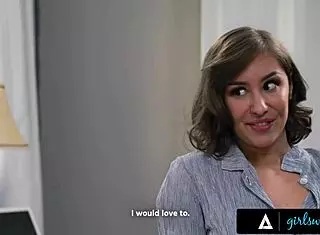 Tommy King catches her kinky roommate Anna De Ville in a private moment.