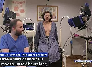 dr tampa, check my neighbor rebel wyatt at her 1st gyno