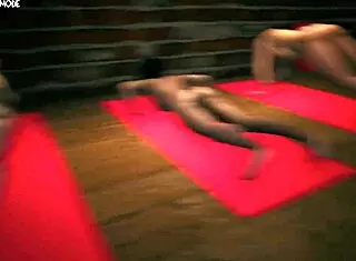 let's see what happens at the girls' gym workout session.