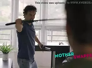 Stepmoms swap and fuck needy stepsons hard!